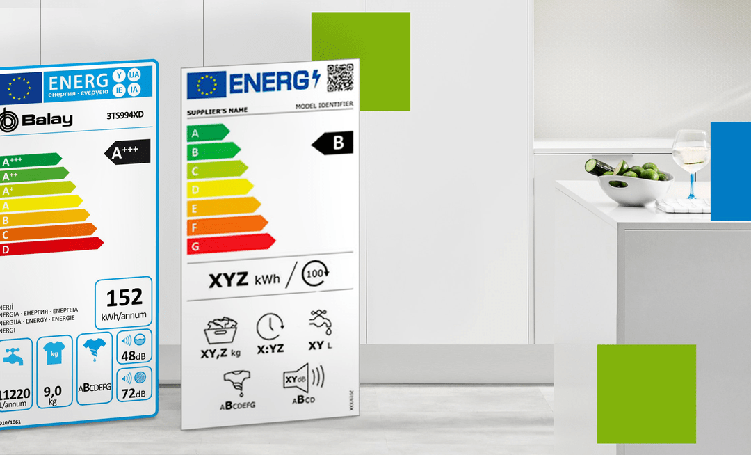 Etiquetes d’eficiència energètica en electrodomèstics